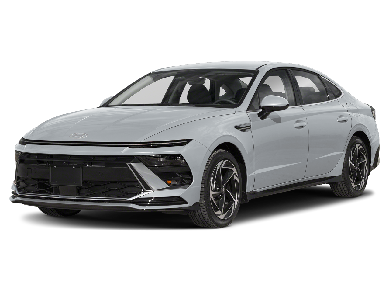 2026 Hyundai SONATA SEL Sport in Aero Silver — front three-quarter view