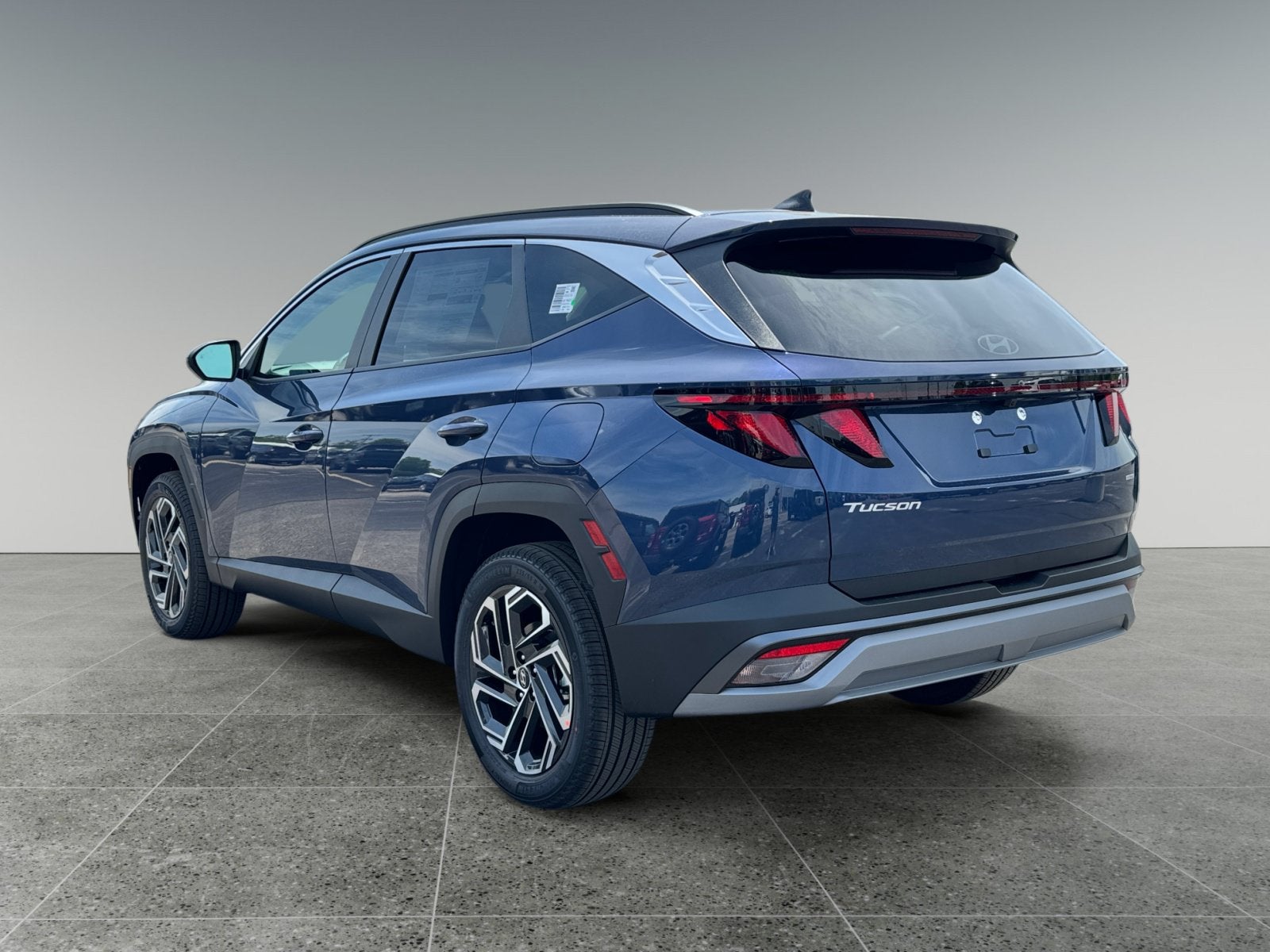 2026 Hyundai TUCSON — rear three-quarter view