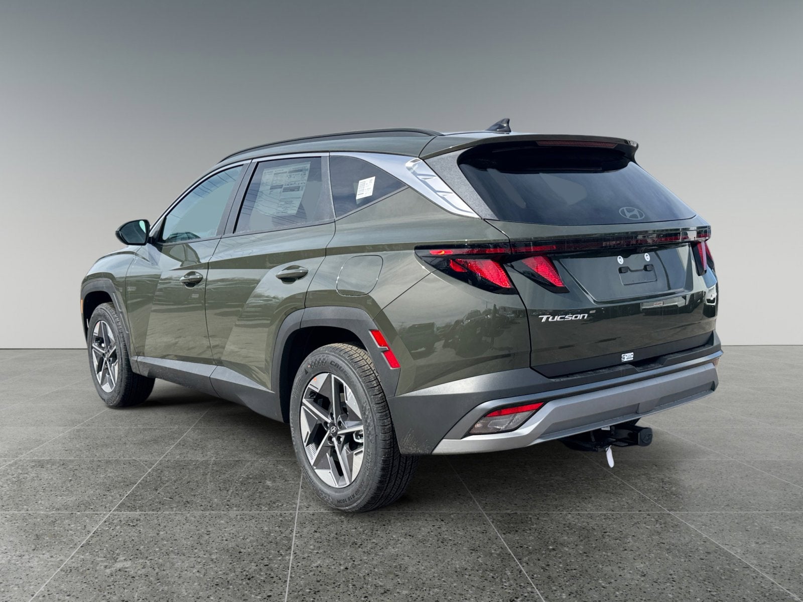 2026 Hyundai TUCSON — rear three-quarter view