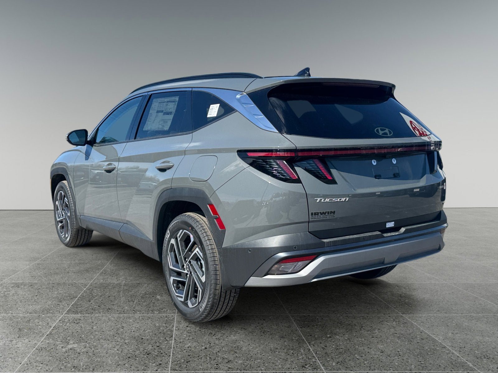 2026 Hyundai TUCSON — rear three-quarter view