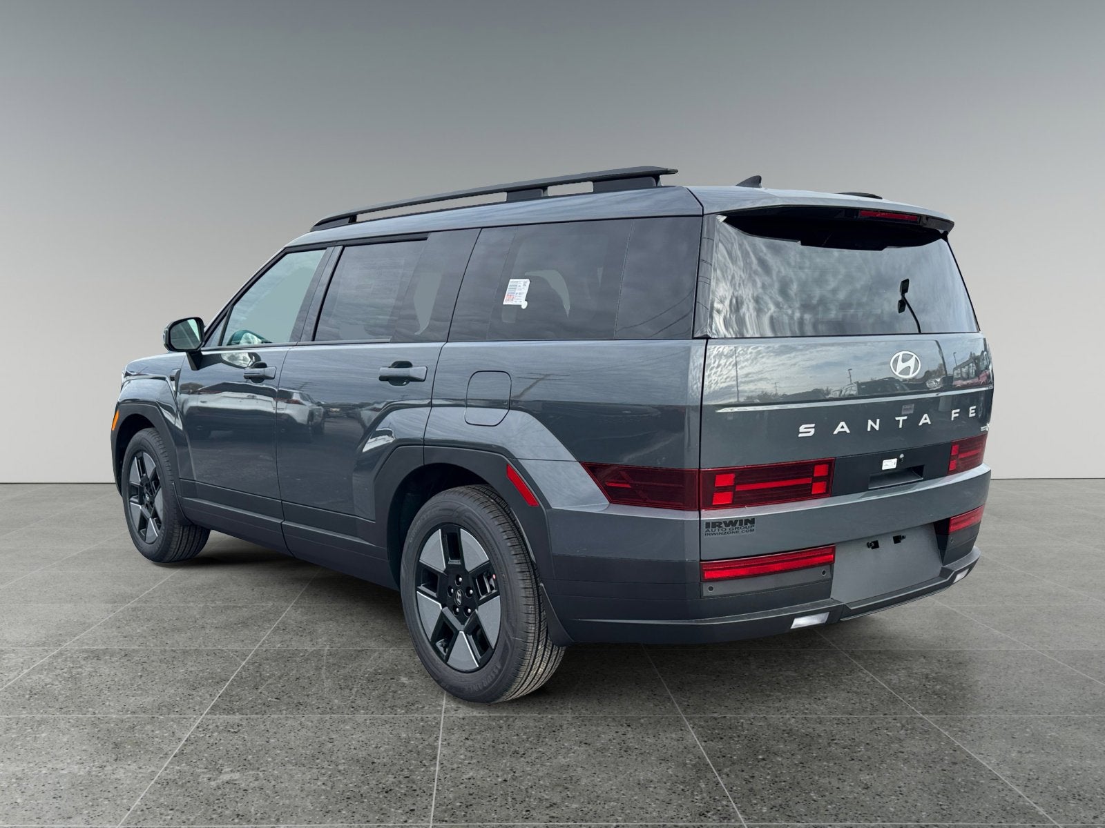 2026 Hyundai SANTA FE HYBRID — rear three-quarter view