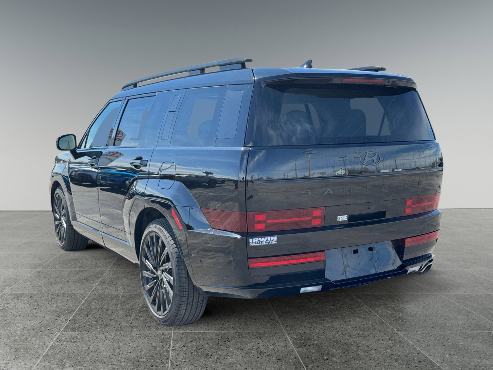 2025 Hyundai SANTA FE — rear three-quarter view
